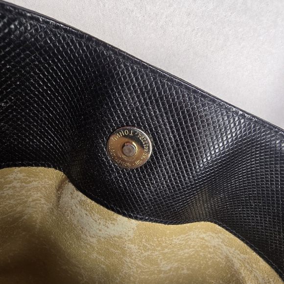 Bottega Veneta Marco Polo Bucket Shoulder Bag Black Leather Gold Hardware Tote - Picture 5 of 10